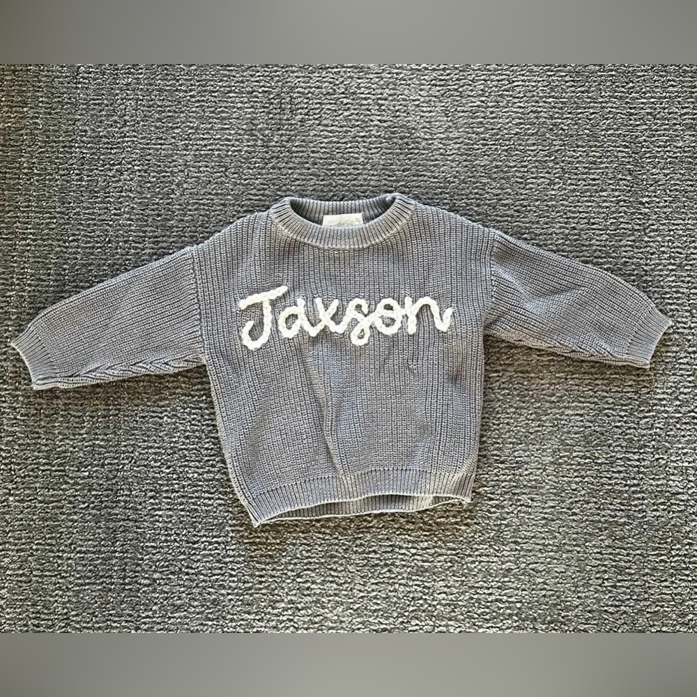 ❌Sold❌ Custom Hand Made Knit Jaxson Sweater